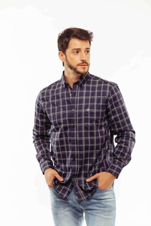 Camisa M/L Filipi 1/B Bot Brooksfield