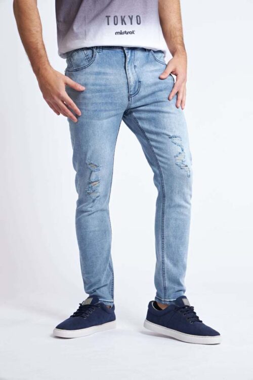 Vaquero Jean Denim Carrot Bafut Mistral